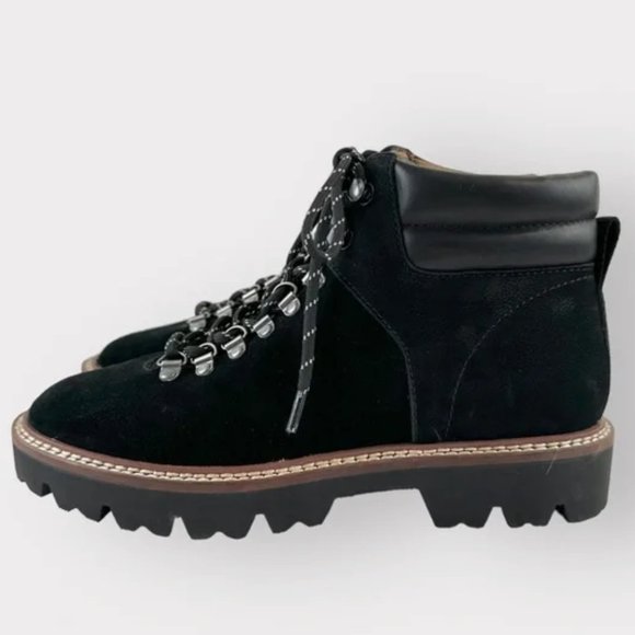 Madewell The Citywalk Lugsole Hiker Boot in Leather, size 6 - Picture 3 of 7